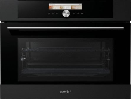 Компактный духовой шкаф с функцией СВЧ GCM812B Gorenje