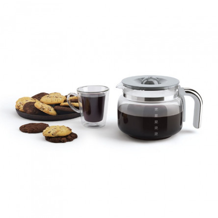 SMEG DCF02SSEU Капельная кофеварка, нержавеющая сталь матовая