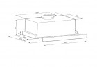Вытяжка с выдвижным экраном Graude DHF 60.0 S