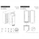 Винный холодильник Dunavox DX-119.386DB