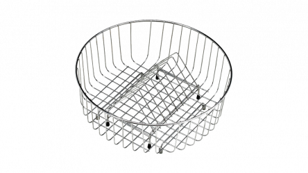 Круглая корзина Ø370x145 SS
