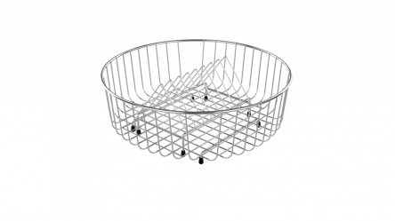 Круглая корзина Ø370x145 SS