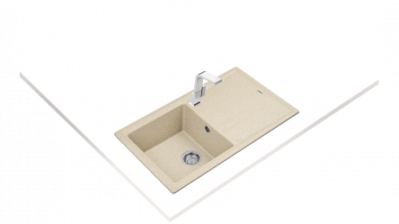 Мойки для кухни Teka STONE 50 B-TG 1B 1D SANDBEIGE