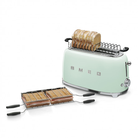 Тостер на 4 ломтика SMEG TSF02PGEU