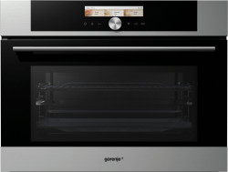 Компактный духовой шкаф с функцией СВЧ GCM812X Gorenje