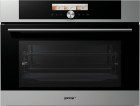Компактный духовой шкаф с функцией СВЧ GCM812X Gorenje