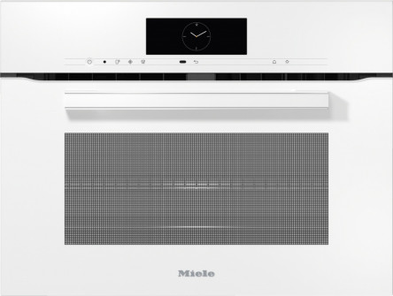 Духовой шкаф Miele с СВЧ H7840BM BRWS бриллиантовый белый