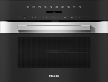 Духовой шкаф Miele с СВЧ H7240BM EDST/CLST сталь CleanSteel