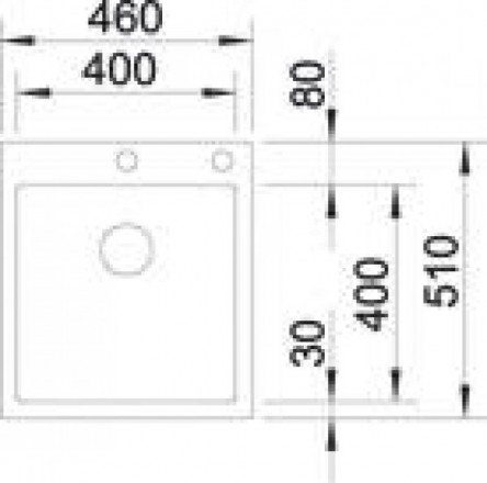 Мойка Blanco Claron 400-IF/A