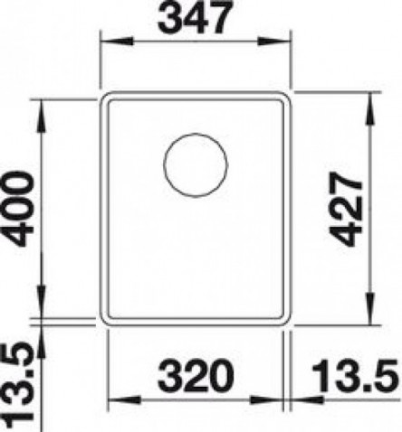 Мойка Blanco Subline 320-F