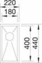 Мойка Blanco Zerox 180-IF/N