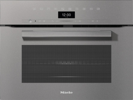 Духовой шкаф Miele с СВЧ H7440BM GRGR графитовый серый