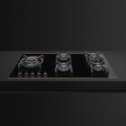 Газовая варочная панель SMEG PV695LCNR