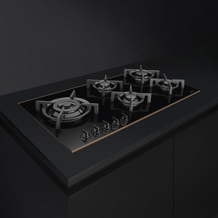 Газовая варочная панель SMEG PV695LCNR