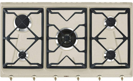 Газовая варочная панель SMEG SRV896AVOGH2